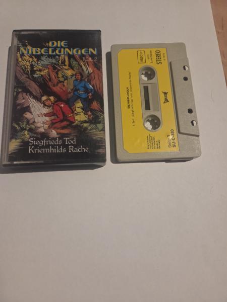 Die Nibelungen Teil 2 Siegfrieds Tod/Kriemhilds Rache Grau mit Gelben Aufkleber SU-C-380 Supertone